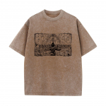 Meeste Pesuga Anime Attack On Titan T-s&auml;rk Hip Hop Streetwear Graafilise Tr&uuml;kiga &Uuml;lem&otilde;&otilde;duline T-s&auml;rk L&uuml;hikeste Varrukatega Puuvillane Lai Vanakooli Top XL
