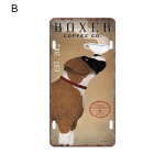 Decor Plaques Vintage Classic Animal Style Rustic Dog Print Metallplaat k&ouml;&ouml;ki B