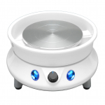 Keraamika treipink 5,9-tolline p&ouml;&ouml;rdlaud 50/60Hz 200RPM Eemaldatav Madala m&uuml;ratasemega Stabiilne Keraamika vormimismasin UK Plug