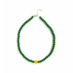 Uus Hiina stiilis smaragdne jade kaltsedoon kaelakee, Hiina stiilis, k&otilde;rgekvaliteediline, rangluukett, mitmek&uuml;lgne kaelakee