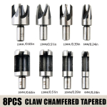 8 tk &uuml;mmargune k&auml;epide silindriline/k&uuml;&uuml;nis t&uuml;&uuml;pi puidust t&uuml;&uuml;blipuur puidut&ouml;&ouml;tlemiseks augurida reamimispuur eemaldust&ouml;&ouml;riist l&otilde;iket&ouml;&ouml;riistade komplekt &Round handle