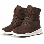 2024 Naiste Saapad Talvised Valged Lumesaapad L&uuml;hike Stiil Veekindel Pealne Libisemiskindel Kvaliteetne Pl&uuml;&uuml;s Must Botas Mujer Invierno 4.5 pruun