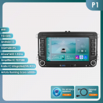Ossuret 7 Android Auto Autoraadio GPS Stereo VW GOLF PASSAT Polo Fabia Tiguan Jetta Caddy Octavia YEti Superb Fabia Leon Intelligentne Multimeedia jaoks P1 4Core 1G 32G AI