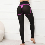 Seksikad &otilde;mblusteta s&auml;&auml;rised jooga elastsed naiste push-up k&otilde;rge v&ouml;&ouml;kohaga trenn j&otilde;usaali s&auml;&auml;rised v&otilde;rk Sport Fitness Spordisaapad Naiste p&uuml;ksid S lilla