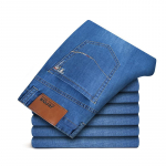 Suvine &Otilde;huke Meeste Sirge L&otilde;ikega Teksad Klassikaline Must Sinine Veniv Vabaaja &Auml;ri Baggy Denim P&uuml;ksid Meeste P&uuml;ksid 46 helesinine v&auml;rv