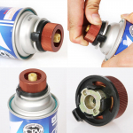 V&auml;lik&auml;mpingu matkapliidi adapteri teisendus jagatud t&uuml;&uuml;pi gaasiahju &uuml;hendus kasseti paagi adapter