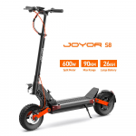 JOYOR S8 Adult Off-Road Electric Scooter 600W Dual Motor 48V26Ah Battery City Riding E-Scooter 10 inch Wide Tire All-Terrain EScooter