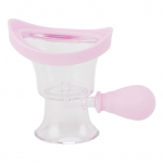 Silikoonist ABS-ist k&auml;sitsi h&uuml;gieenilised ohutud silmapesuklaasid, efektiivne &otilde;hur&otilde;hk silmade puhastamiseks roosa