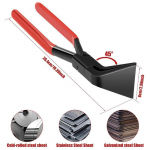 metallist ja lamedate l&otilde;ugadega tangid, metallist lehtmetalli painutaja, lehtmetalli k&auml;sitsitangid, 45&deg;, 90&deg;