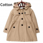 3-10a Beebi T&uuml;drukute Kevad-s&uuml;gis kapuutsiga Tuulejope Laste Laste Jope Mantel Riietus Teismeliste T&uuml;drukute Kombinesoonid &Uuml;ler&otilde;ivad Riided 130