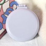 V&auml;ikese suurusega juuksekamm koos kokkupandava peegliga reisiv kaasaskantav massaaži kokkupandav kamm Naiste t&uuml;drukute juuksehari koos peegli kujundamise t&ouml;&ouml;riistadega must