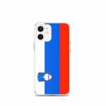 Coque T&eacute;lephone Drapeau Slov&eacute;nie &ndash; iPhone 12 mini