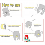 62 tk Naljakad Hoiatuskleepsud Oht Keelav M&auml;rk Ise Kleepuv Kleebis Auto T&otilde;ukeratas Mootorratas Kohver Rikkumise Kleebis Klassikaline M&auml;nguasi