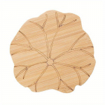 Creative Lotus Flower Joogialused Puidust &uuml;mmargune tassimatt Lauamatt Teekohvikruus Placemat Kodukaunistus K&ouml;&ouml;gitarvikud lotus leaf