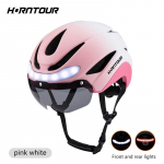 Horntour Jalgratta Kiiver S&otilde;it LED Tuled V&otilde;idus&otilde;idu Maantee Jalgratta Kiiver Meestele ja Naistele V&auml;lisspordi Pro Jalgrattas&otilde;it Bicicleta Ohutuskiiver L-55-62cm