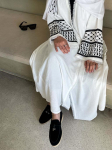 Loriya2024 Peen tikandiga tutiga kampsun-hommikumantel - Dubai L&auml;his-Ida T&uuml;rgi kollektsioon LR763 XXL kohv