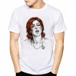 The Witcher 3 T-s&auml;rk meeste l&uuml;hikeste varrukatega ja kaelaga Lahe T-s&auml;rk M&auml;ngur&otilde;ivad XXXXL