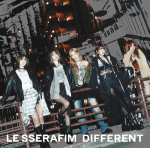 LE SSERAFIM - Jaapani 4. singelalbum [DIFFERENT] REGULAR VERSION gray