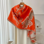 Luksuslik kaubam&auml;rk Cashmere Naiste lilleline sall Talvine soe sall ja m&auml;his Bandana Pashmina Naine Foulard Square Paks tekk Pont&scaron;o