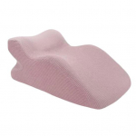 Kiilukujuline lamamispadi m&auml;luvahust jalaalus ergonoomiline selja- ja kaelavalu leevendav tugipadi eemaldatava kattega istumiseks lamamiseks lugemiseks B roheline