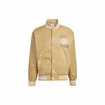 Adidas Originals Trefoil Vintaažlogo Plaaster Spordi Lahtise L&otilde;ikega Jakk Meeste Jakk Hele-Khaki HY1358 S