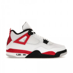 Air Jordan 4 Retro Red Cement Meeste tossud Valge Tulepunane Must DH6927-161 46