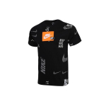 Nike Sportswear Logo Tr&uuml;kiga L&uuml;hikeste Varrukate T-s&auml;rk Meeste Topid Must CW0378-010 M
