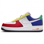 Nike Air Force 1 Low LV8 Rubiku kuubik Meeste tossud Mitmev&auml;rviline University-Red Valge FN6840-657 42.5