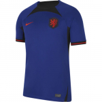Nike Hollandi 2022/23 Stadium Dri-FIT kodumeeskonna jalgpallis&auml;rk meestele, sinine/must/habaneropunane, t&auml;navariietus DN0693-455 S