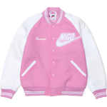 Nike X Nigo Nrg Vrsty Moodne Mitmek&uuml;lgne Mugav Pikkade Varrukatega Jakk Unisex Jakk Roosa Valge FV5670-621 S