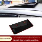 Universaalne auto katuseluugi deflektor 80x40 CM Simulation Sunroof Deflector