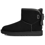 UGG Ultra Mini Bailey Nahast Vibu Mugavad Lihtsad Lumesaapad Naiste saapad Must 1174494-BLK 38 black