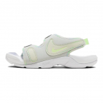 Nike Sunray Adjust 6 Pehmed Mugavad Libisemiskindlad Hingavad Sandaalid Laste Sandaalid Hall Valge Roheline FN4874-001 32