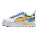 Puma Mayze The Smurfs Klassikalised Retro Madalad Laste tossud Laste tossud Valge Helekollane 394781 28