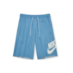 Nike French Terry l&uuml;hikesed p&uuml;ksid suure logoga meestele Aluspesu Rannikukindel sinine AT5268-462 S