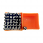 37 tk t&auml;he l&ouml;&ouml;kkomplekt numbrite stantsimiskomplekt stantsimist&ouml;&ouml;riist nahat&ouml;&ouml;ks, ehete graveerimiseks ja metalli stantsimiseks