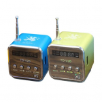 AUX TD-V26 kaasaskantav Mini FM TF Sound Stereo raadiok&otilde;lar 2pcs