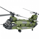 1451 tk CH-47 Chinook transpordilennuki ehitusklotsid S&otilde;jalise relvastatud helikopteri h&auml;vitaja mudelklotsid Laste m&auml;nguasjad P&uuml;hadekingitused