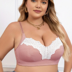 Suur suurus Push-up Mugav Aluspesu Suurtele Rindadele V&auml;ike Reguleerimine Kaarteta Seksikas Naiste Rinnahoidja 110F must