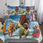 3D Prinditud J&auml;&auml;aja Voodipesukomplekt, Tekikott, Padi, Voodipesukomplekt, King, Queen, Twin Suurus, Poistele, T&uuml;drukutele, T&auml;iskasvanutele 140x210cm 2pcs