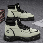 Lumesaapad meeste talvine trend Martini saapad fliisvoodriga paksendatud soojad moekad retro libisemiskindlad kulumiskindlad t&ouml;&ouml;saapad meestele 44