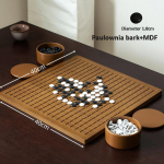 Puidust Go lauakomplekt T&auml;iskasvanud t&auml;iskasvanud lapsed algajad must-valge viieosaline konserv