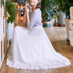 720&deg; Kahekihiline &Scaron;ifoonist Kiikuv Seelik Klassikaliseks ja Rahvatantsuks, Pikk Harjutusseelik Ruudutantsuks ja Xinjiangtantsuks 100cm fits 170-175cm height punane