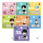 TinyTAN BTS huulepalsam 7-osaline komplekt niisutav huulehooldus &ndash; RM / Jin / Suga / J-Hope / Jimin / V / Jung Kook
