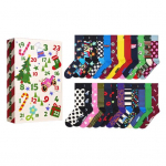 Sokkide advendikalender t&auml;iskasvanutele meestele naistele 24 paari j&otilde;ulusokkide komplekt 24 p&auml;eva j&otilde;uludeni tagasiloendus kinkekarp Sets