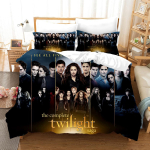 Uus film Videvik Voodipesukomplekt Armastus Tekikate Komplekt Padjap&uuml;&uuml;r Film &Uuml;he- Kahekohaline Kuningas T&auml;issuurus Pehme Voodipesu Naistele Teismelistele cot size 70x133cm black