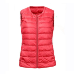 Naiste talvine vest - Duck Ultralight kahepoolne kandmine varrukateta soe jope 7Xl vestiga mantel 8XL
