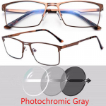 0 -0,5 -0,75 Kuni -6,0 Metallist T&auml;israamiga P&auml;ikese Fotochromeerivad Ruudukujulised Retseptiprillid Silindrilise J&otilde;uga Myopia -4.5