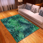 Kodu Dekoor Troopiline Vihmamets Džungel Vaip Palmileht Elutuba Diivanilaud Suured Pindalavaibad V&auml;ike Libisemiskindel Magamistoamatt 120X200CM (3.9X6.6FT