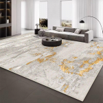 Moodne Dekoratsioon Suured Elutoa Vaibad Abstraktne Luksuslik Kodu Diivan Libisemisvastane Vaip Magamistuba Garderoob Lihtne Puhastada Palus P&otilde;randamatt 100*200cm